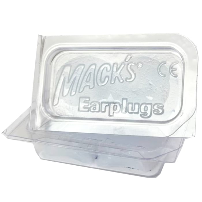 Беруши MACK`S Pillow Soft для взрослых защита от воды и шума до 22 дБ белые 200 пар
