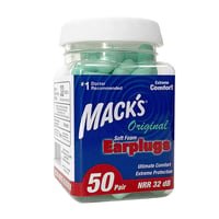 Беруши MACK`S Original Safe Sound защита от шума до 32 дБ 50 пар