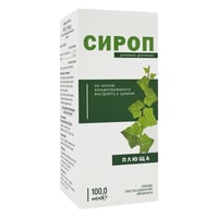 Сироп плюща концентрований з цукром 100 мл