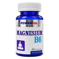 Магний + Витамин B6 POWERFUL 60 капсул