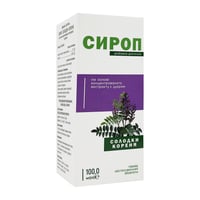 Сироп корня солодки концентрированный с сахаром 100 мл