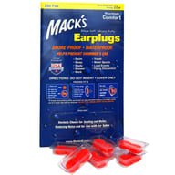 Беруши MACK`S Pillow Soft для взрослых защита от воды и шума до 22 дБ оранжевые 200 пар