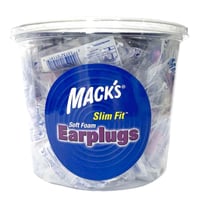 Беруши MACK`S Slim Fit Safe Sound Junior защита от шума до 29 дБ фиолетовые 100 пар