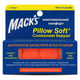 Беруши MACK`S Pillow Soft для взрослых защита от воды и шума до 22 дБ оранжевые 2 пары