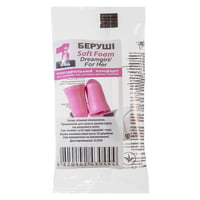 Беруші MACK`S Soft Foam Dreamgirl For Her захист від шуму до 33 дБ рожеві 1 пара
