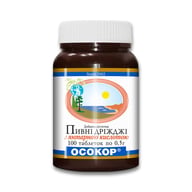 Дрожжи пивные ОСОКОР с янтарной кислотой 100 таблеток