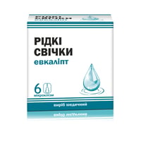 Свечи жидкие эвкалипт 6 шт