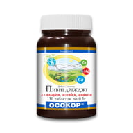 Дрожжи пивные ОСОКОР с кальцием, магнием, цинком 150 таблеток