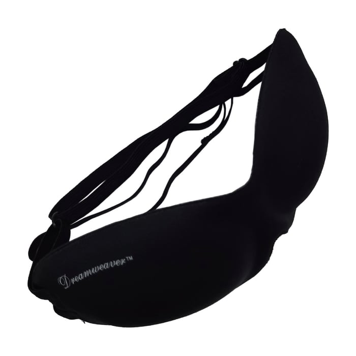 Маска для сну чорна Shut-Eye Shade Dreamgirl з берушами і дорожнім мішком