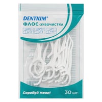 Флос-зубочистка DENTIUM 30 шт