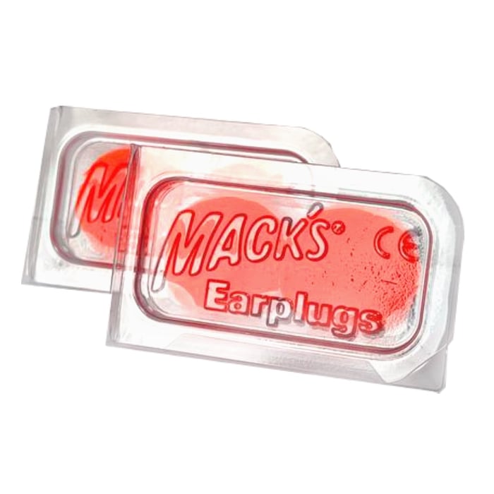 Беруши MACK`S Pillow Soft для взрослых защита от воды и шума до 22 дБ оранжевые 200 пар