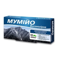 Мумиё высокогорное 60 капсул