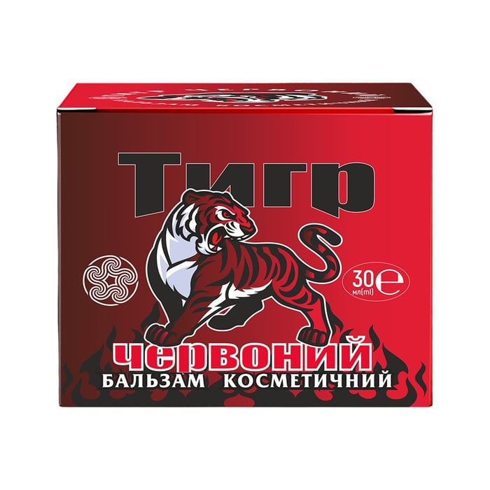 Бальзам косметичний Тигр Червоний 30 мл