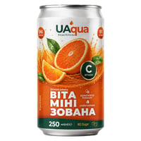 Вода UAqua витаминизированная слабогазированная 250 мл