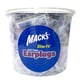 Беруши MACK`S Slim Fit Safe Sound Junior защита от шума до 29 дБ фиолетовые 100 пар