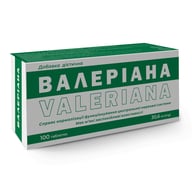 Валериана в таблетках для улучшения работы нервной системы 100 шт