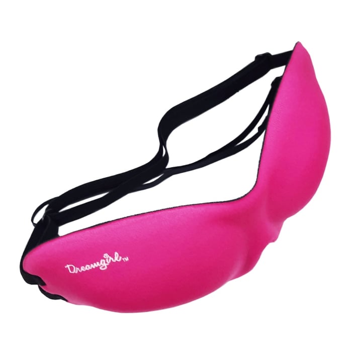 Маска для сну рожева Shut-Eye Shade Dreamgirl з берушами і дорожнім мішком